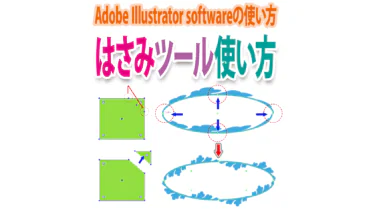 Illustratorのカット機能「はさみツール」の使い方・枠デザインにも有用